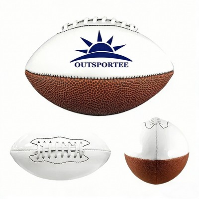 8.5-Inch Mini PVC Autograph Game Football Pratice Rugby