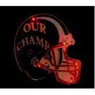 Football Helmet / Our Champ Flash Lapel Pin